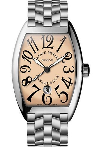 FRANCK MULLER Cintree Curvex Casablanca 9880 C DT O AC Salmon Replica Watch